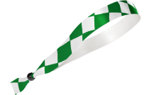 Fabric Geometric Square Green